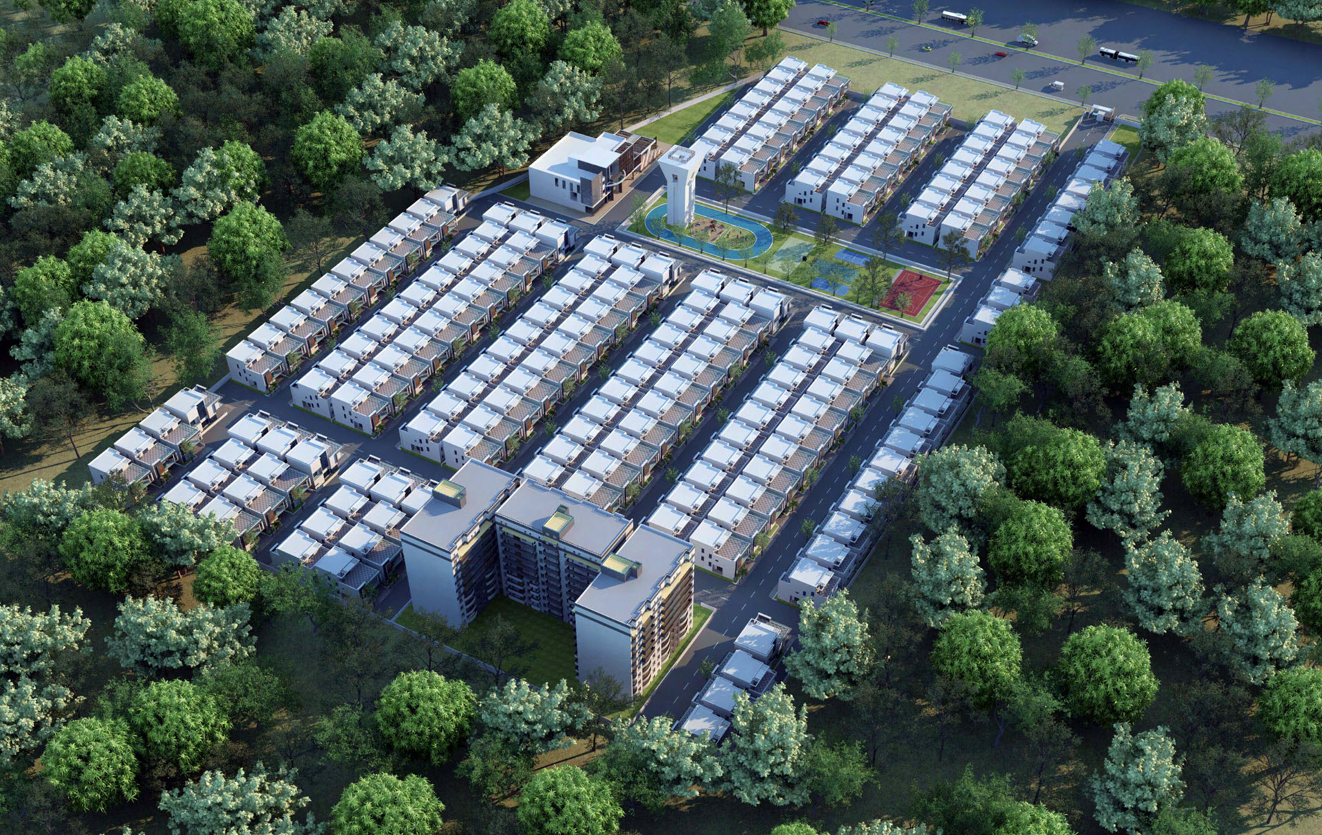 Layout Arieal View 2